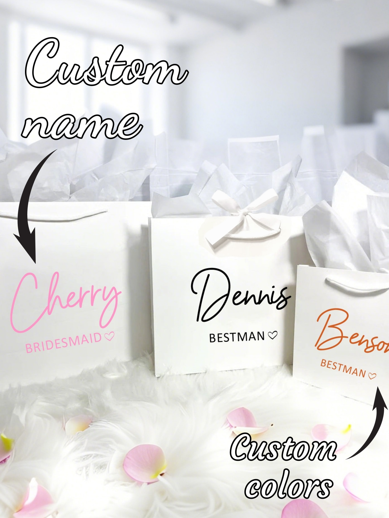 Party Favor Bag - Bolsa de Regalo Personalizada de Alta