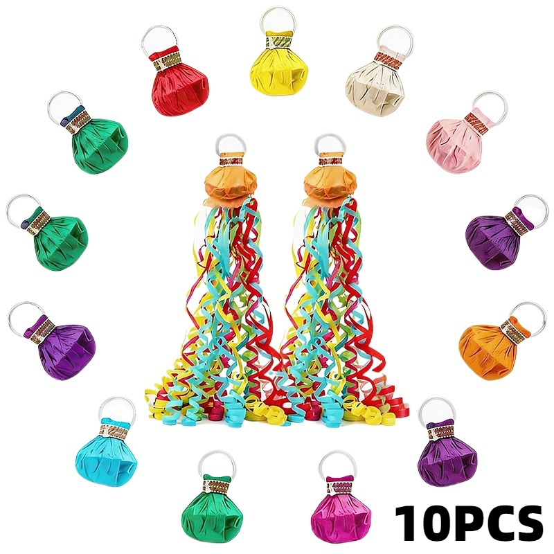 Confetti Cannon Tube - 10PCS Lanzadores de Confeti Coloridos, Lanzadores