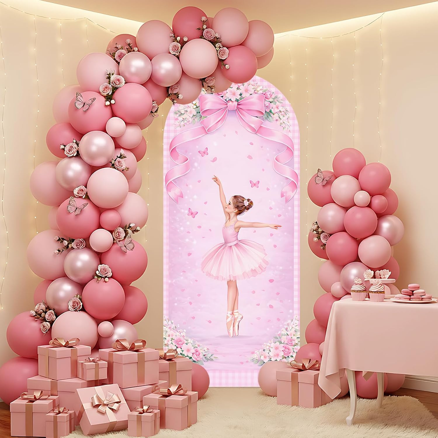 Funda Personalizada de Doble C - Dessert Table Backdrop reseña y precio
