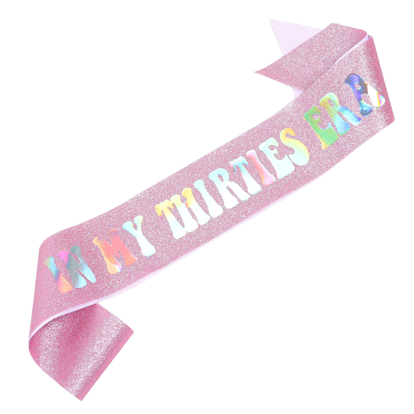 Banda de cumpleaños iridiscent - Birthday Sash Glitter reseña y precio